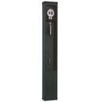 Hermle 01245-740791 Black Modern Skeleton Floor Clock