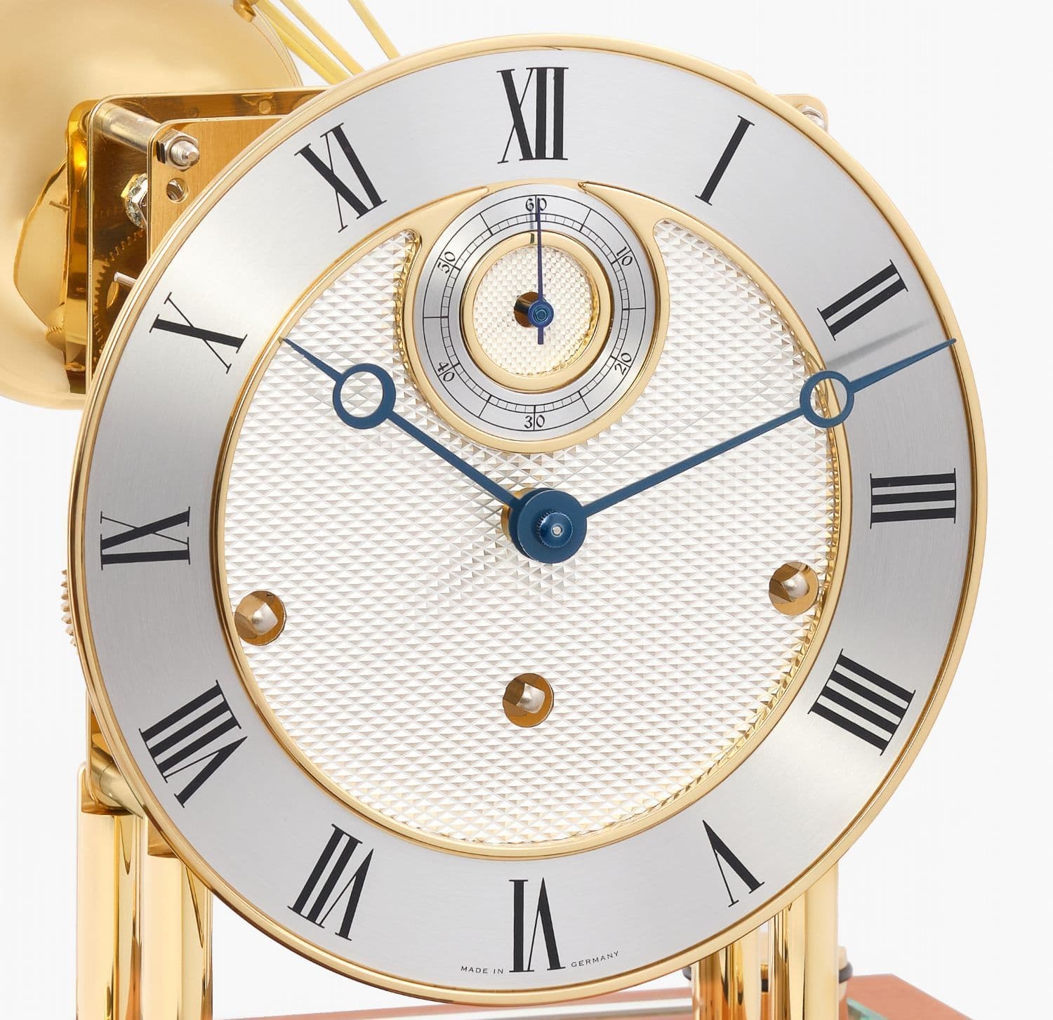 Hermle 22801Q50352 Westminster Chime Cherrywood Table Clock