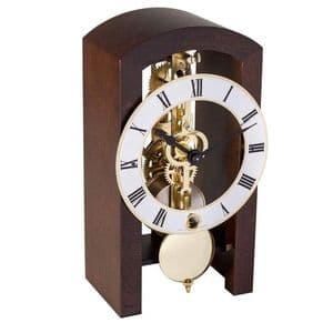 Hermle 23015-030721 Walnut Modern Table Clock