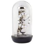 Hermle 23019-740791 Black Striking Skeleton Table Clock