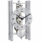 Hermle 23021-X40721 Silver Modern Mechanical Table Clock