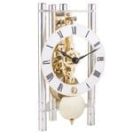 Hermle 23023-X40721 Silver Modern Mechanical Table Clock