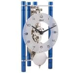 Hermle 23025-Q70721 Blue Modern Mechanical Table Clock