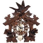 Hermle 23028-030721 Solid Walnut Finish Cuckoo Clock