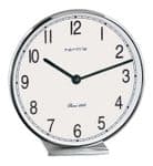 Hermle 23057-002100 Fremont Chrome Table Clock