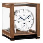 Hermle 23059-740352 Perpetual Calendar Table Clock - Walnut