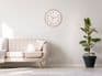 Hermle 30921-V52100 White and Rose Gold Wall Clock 40cm