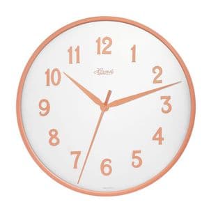 Hermle 30921-V52100 White and Rose Gold Wall Clock 40cm