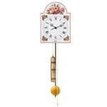 Hermle 61026-000711 Mechanical Shield Wall Clock with Hour Strike