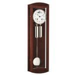 Hermle 70650-070058 Cable Driven Regulator Mahogany Wall Clock