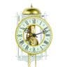 Hermle 70733-000711 Mechanical Skeleton Wall Clock
