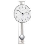 Hermle 70981-002200 Highbury Nickel Wall Clock