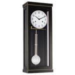 Hermle 70989-740141 Black Keywound Striking Wall Clock