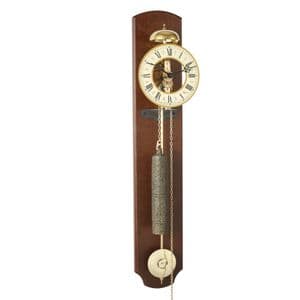 Hermle 70992-030711 Michelle Walnut Skeleton Wall Clock