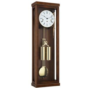 Hermle 70994-030351 Regulator Westminster Chime Walnut Wall Clock