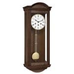 Hermle 71001-030341 Keywound Westminster Chime Walnut Wall Clock