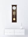 Hermle 71008-030351 Regulator Westminster Chime Walnut Wall Clock