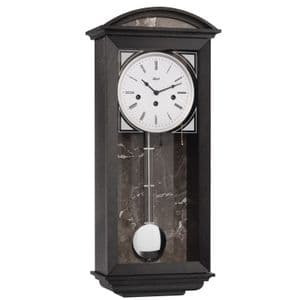 Hermle 71024-740341 Westminster Chime Anthracite Black Wall Clock