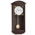 Hermle 71025-030141 Keywound Striking Walnut Wall Clock