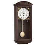 Hermle 71025-030341 Westminster Chime Walnut Wall Clock