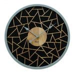 Hermle Art Deco Wooden Wall Clock 40cm 30102-002100