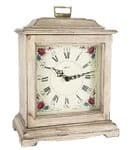 Hermle Austen 22915-V62114 Vintage Style White Quartz Table Clock