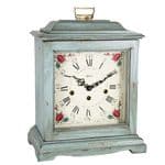 Hermle Austen 22915-V70340 Vintage Style Blue Mechanical Table Clock
