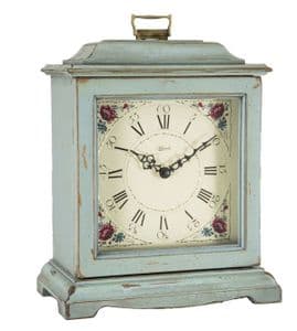 Hermle Austen 22915-V72114 Vintage Style Blue Quartz Table Clock