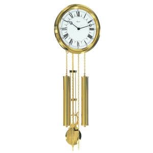 Hermle Dorothy Brass Quartz Wall Clock 60992-002214