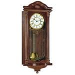 Hermle Fulham Walnut Quartz Wall Clock 70509-032214