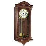 Hermle Fulham Walnut Westminster Chime Wall Clock 70509-030341