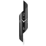 Hermle Savanna II Anthracite Steel Wall Clock 70944-292200