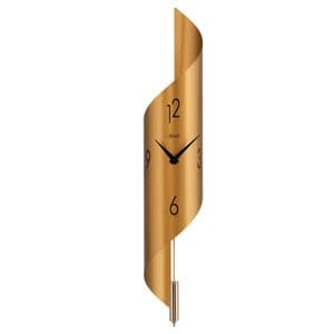 Hermle Savanna II Stainless Steel Wall Clock 70944-002200