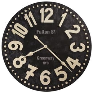 Howard Miller 625-557 Fulton Street Large Wall Clock
One Clock Available New box damaged