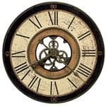 Howard Miller 625542 Brass Works Large Wall Clock