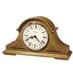 Howard Miller 635-106 Burton Dual Chime Quartz Golden Oak Mantel Clock