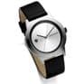 Jacob Jensen 150 Ladies Black Leather Strap Watch JJ150