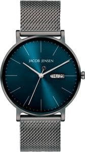 Jacob Jensen  167 Mesh Stainless Steel Strap Watch JJ167