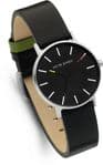 Jacob Jensen  172 Black  Strap Watch JJ172