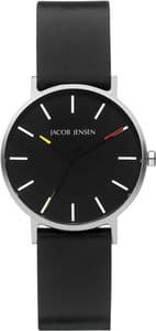 Jacob Jensen  172 Black  Strap Watch JJ172