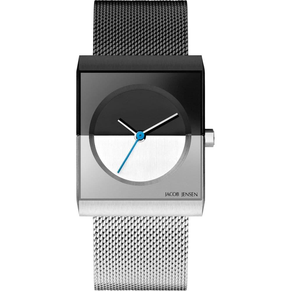 Jacob Jensen Ladies Watch 283 - Minimalist Stainless Steel Case & Leather Strap, Quartz Movement, 3ATM Water Resistant - View #7