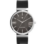 Jacob Jensen 708 Gents Grey Dial Black Strap Watch JJ708