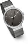 Jacob Jensen 782 New Line Series Gents Grey Mesh Watch