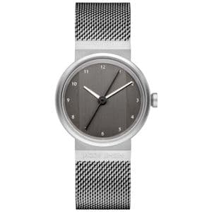 Jacob Jensen 792 New Line Series Ladies Grey Mesh Watch