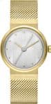 Jacob Jensen 793 New Line Series Ladies Gold Mesh Watch