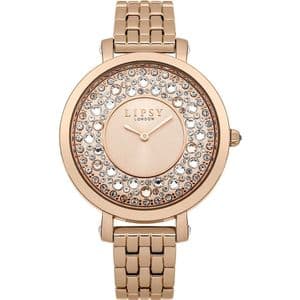 Lipsy LP396 Rose Gold Stone Set Ladies Watch