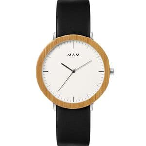 MAM FERRA 624 Unisex Wooden Watch 39mm
