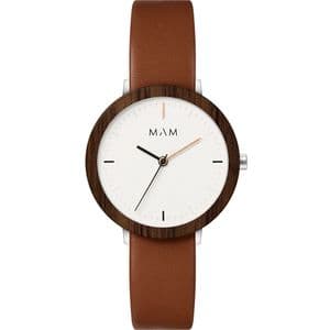 MAM FERRA 637 Ladies Wooden Watch 33mm
