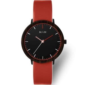 MAM FERRA 696 Unisex Wooden Watch 39mm
