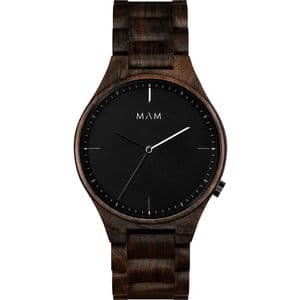 MAM VOLCANO 610 Gents Wooden Watch 40mm
